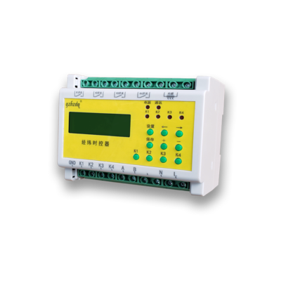 带星期控制经纬时控器开关4回路输出点YKL-4,